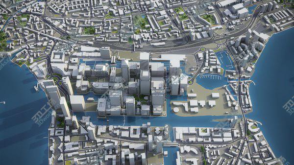 images/goods_img/20210312/Greater London - city and surroundings 3D model/5.jpg